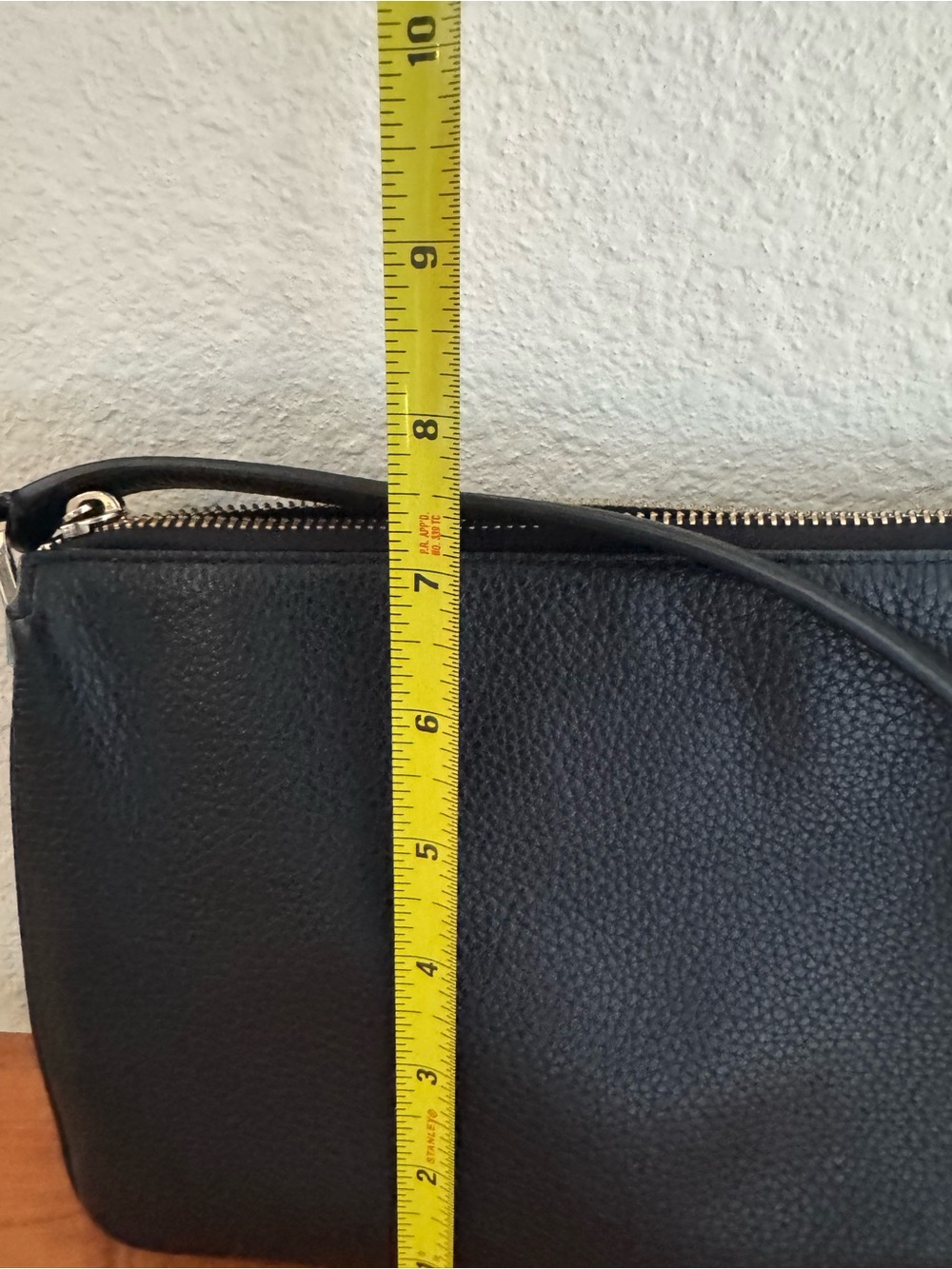 kate spade Black Pebbled Leather Crossbody with Gold Hardware - Picture 3 of 3